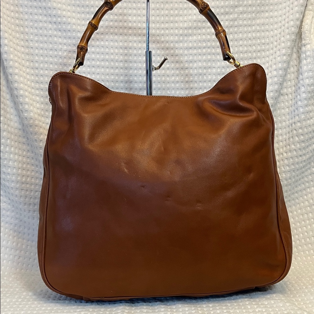 Gucci Bamboo Leather Purse - Picture 2 of 11